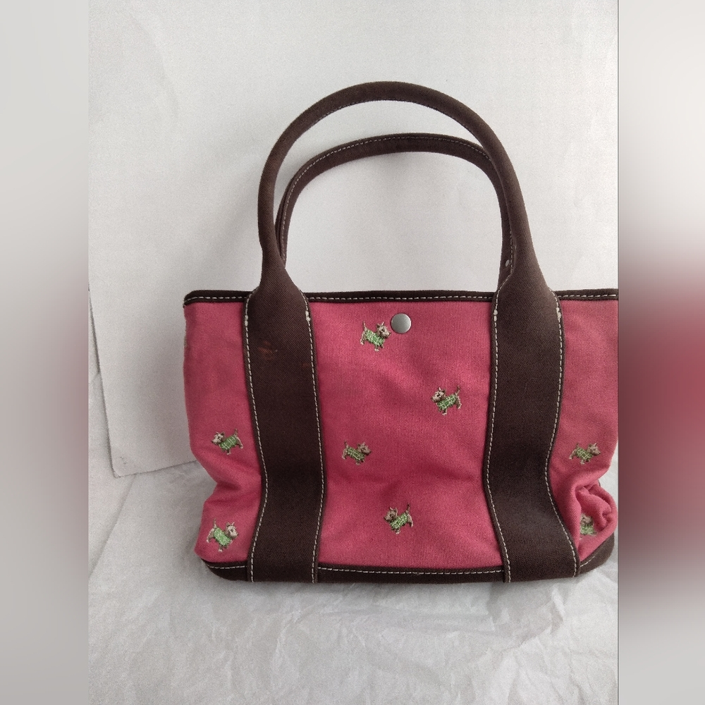 J. Crew Scotty Dog Tote Bag